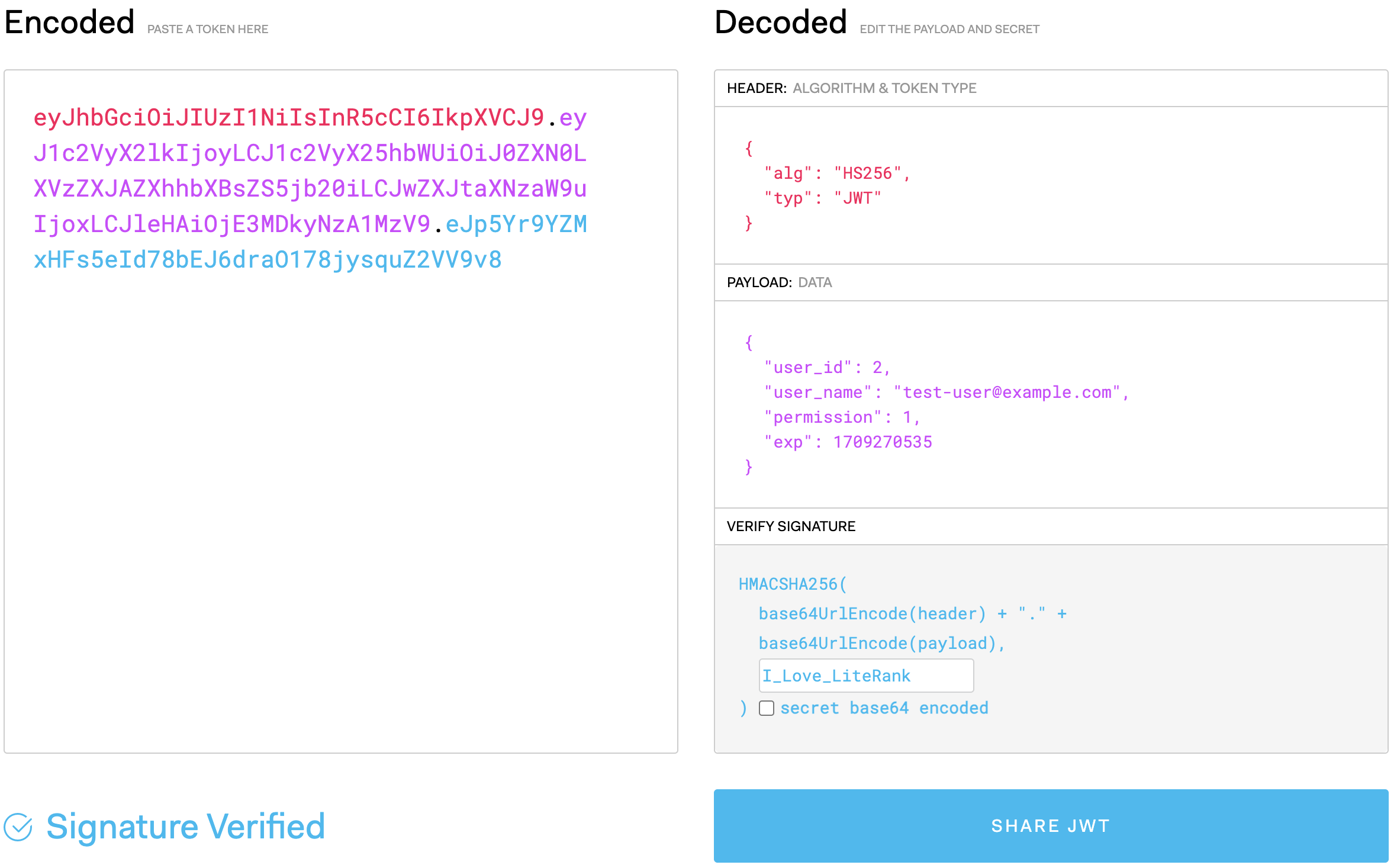 JWT Debugger